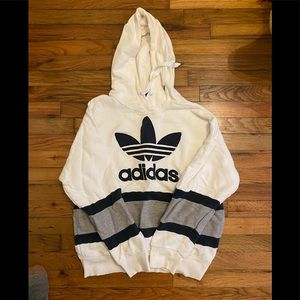Adidas Woven Hooded Sweatshirt - MEDIUM